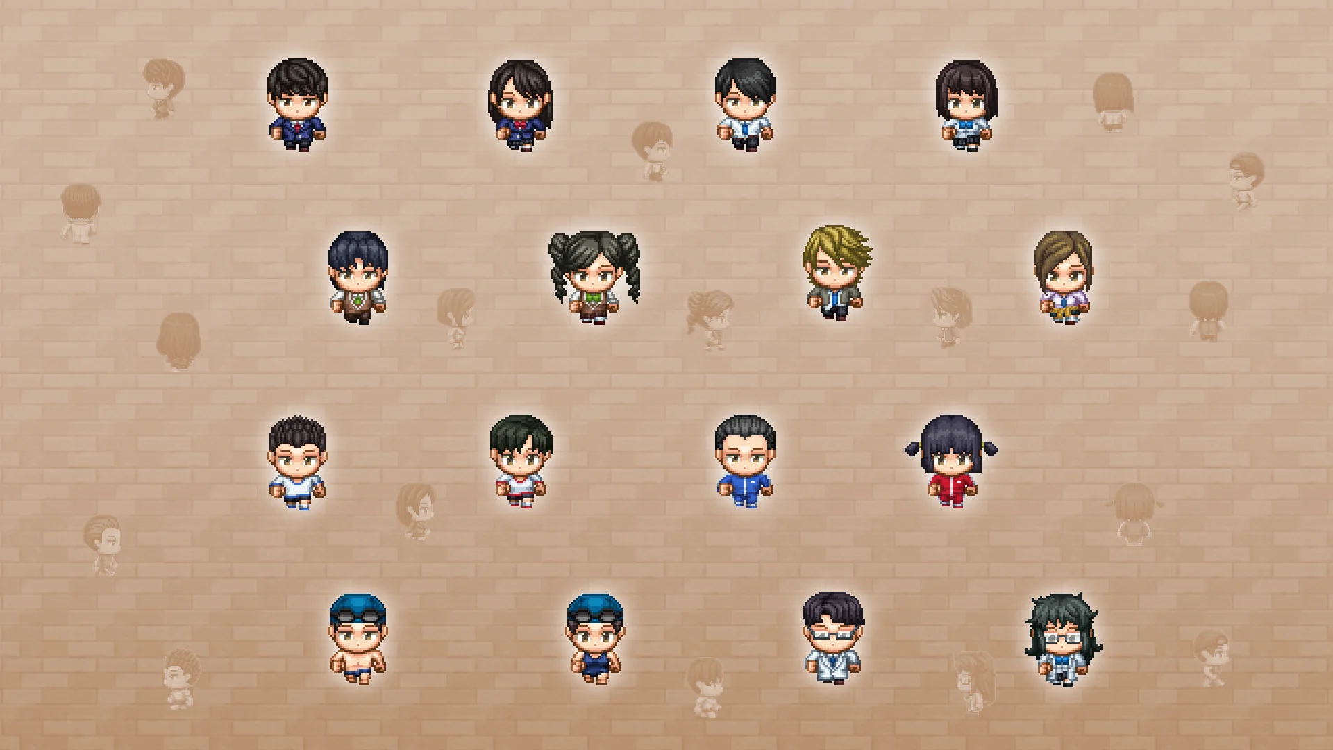 SERIALGAMES LivingGoodCity Japanese School NPC SET - RPG Maker MZ - Image 2