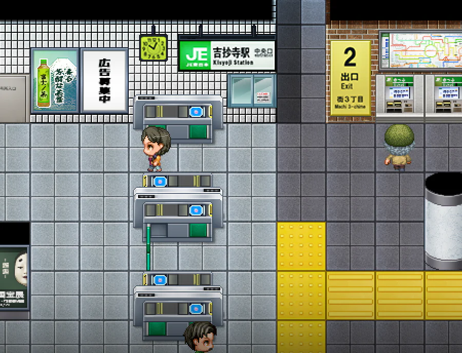 SERIALGAMES LivingGoodCity TILESET LocalStation SET - RPG Maker MZ - Image 3