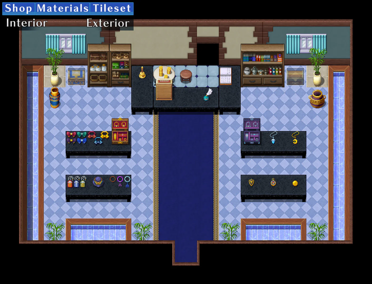 Shop Materials Tileset - Interior / Exterior - RPG Maker MZ - Image 5