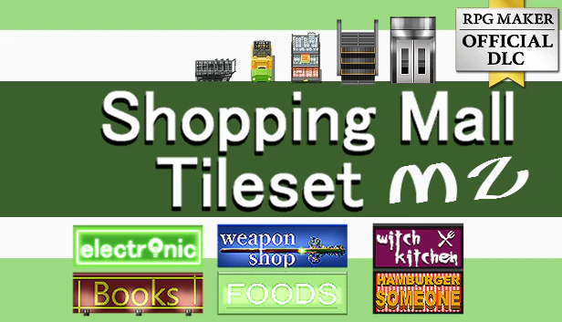 Shopping Mall Tileset - RPG Maker MZ