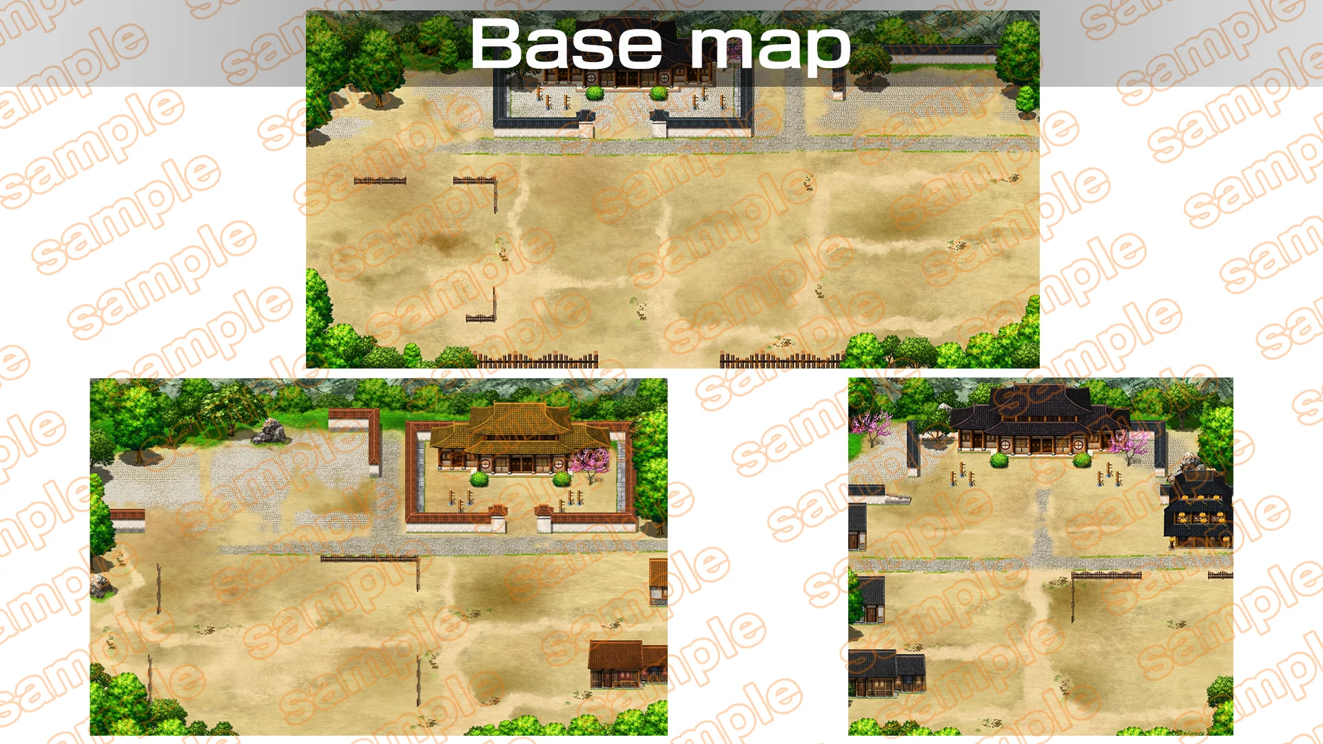 Single-picture map collection of materials1 Ancient city EZIL - RPG MAKER UNITE - Image 13