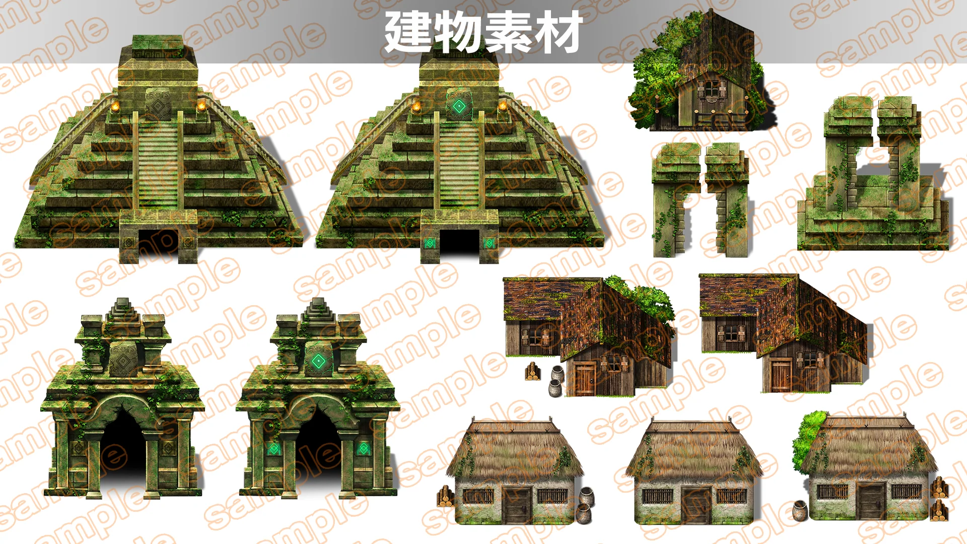 Single-picture map collection of materials3 Southern sea solitary island GOBA - RPG MAKER UNITE - Image 6