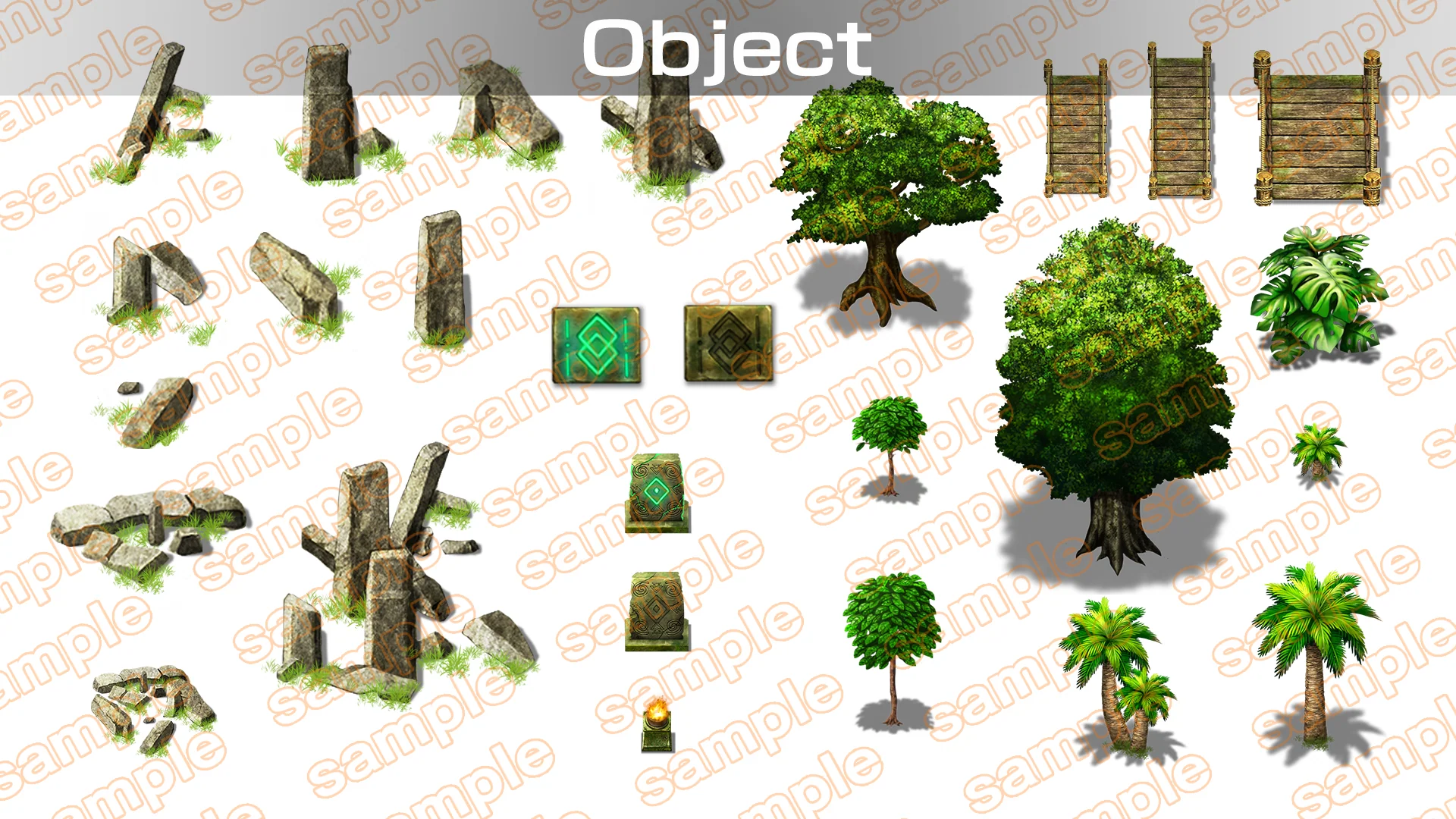 Single-picture map collection of materials3 Southern sea solitary island GOBA - RPG MAKER UNITE - Image 9