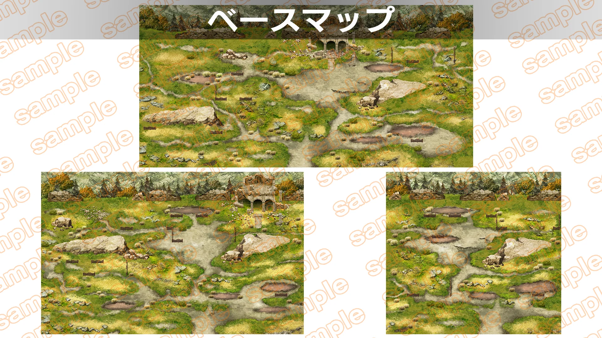 Single-picture map collection of materials4 Frontline defense base ORAD - RPG MAKER UNITE - Image 12
