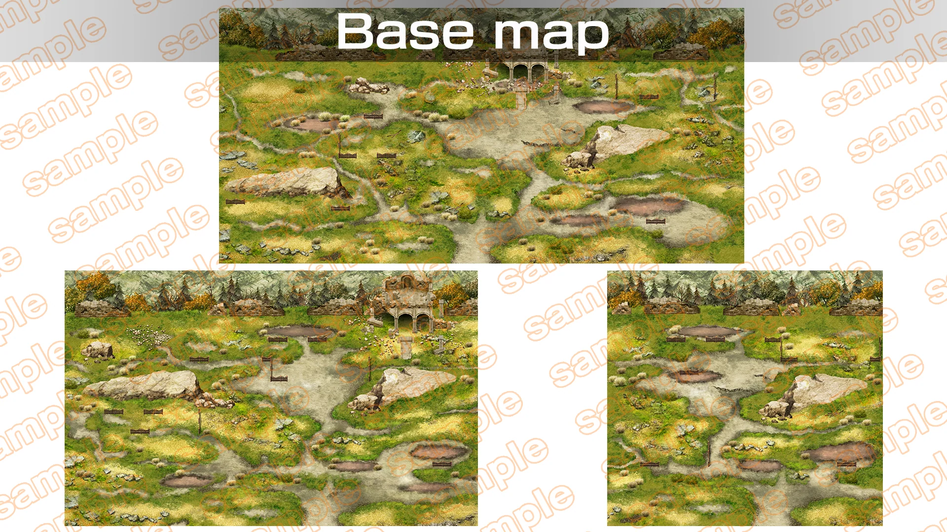 Single-picture map collection of materials4 Frontline defense base ORAD - RPG MAKER UNITE - Image 13