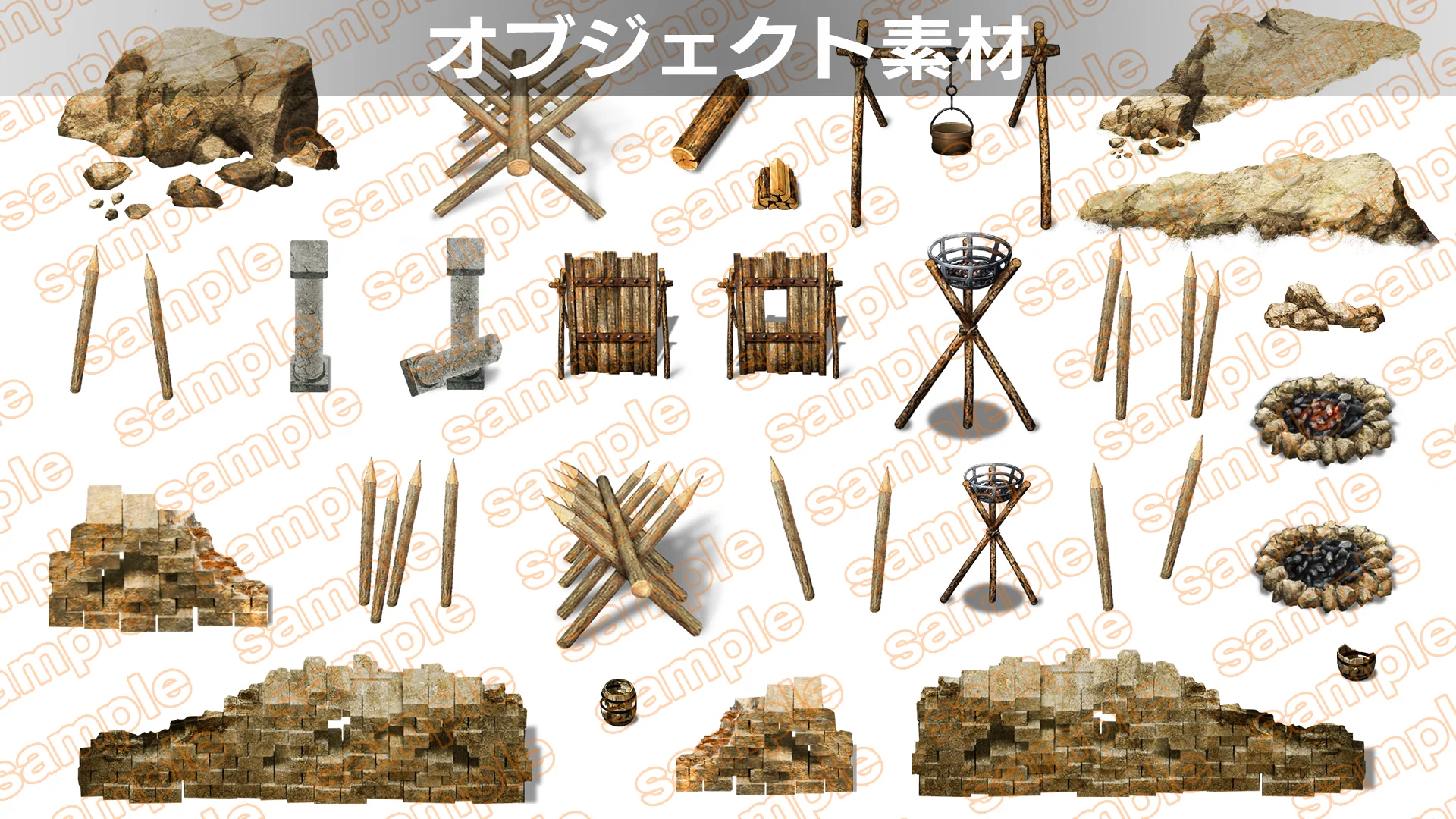 Single-picture map collection of materials4 Frontline defense base ORAD - RPG MAKER UNITE - Image 8