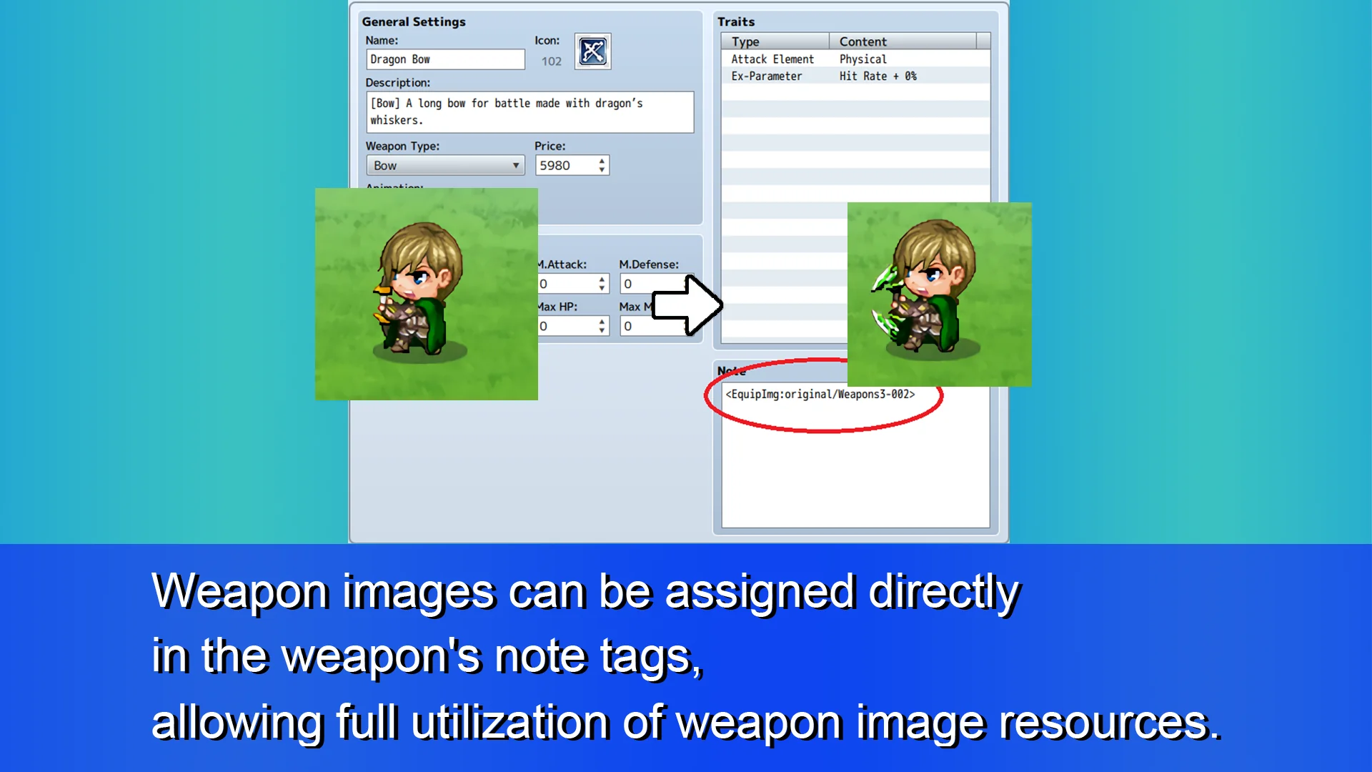 SV Equip Sprite Expansion Plugin - RPG Maker MZ - Image 2