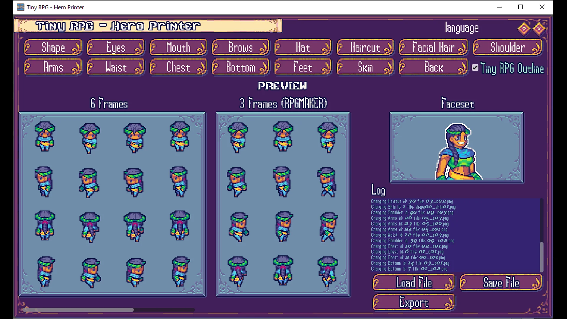 TinyRPG - Hero Printer - RPG Maker MZ - Image 4
