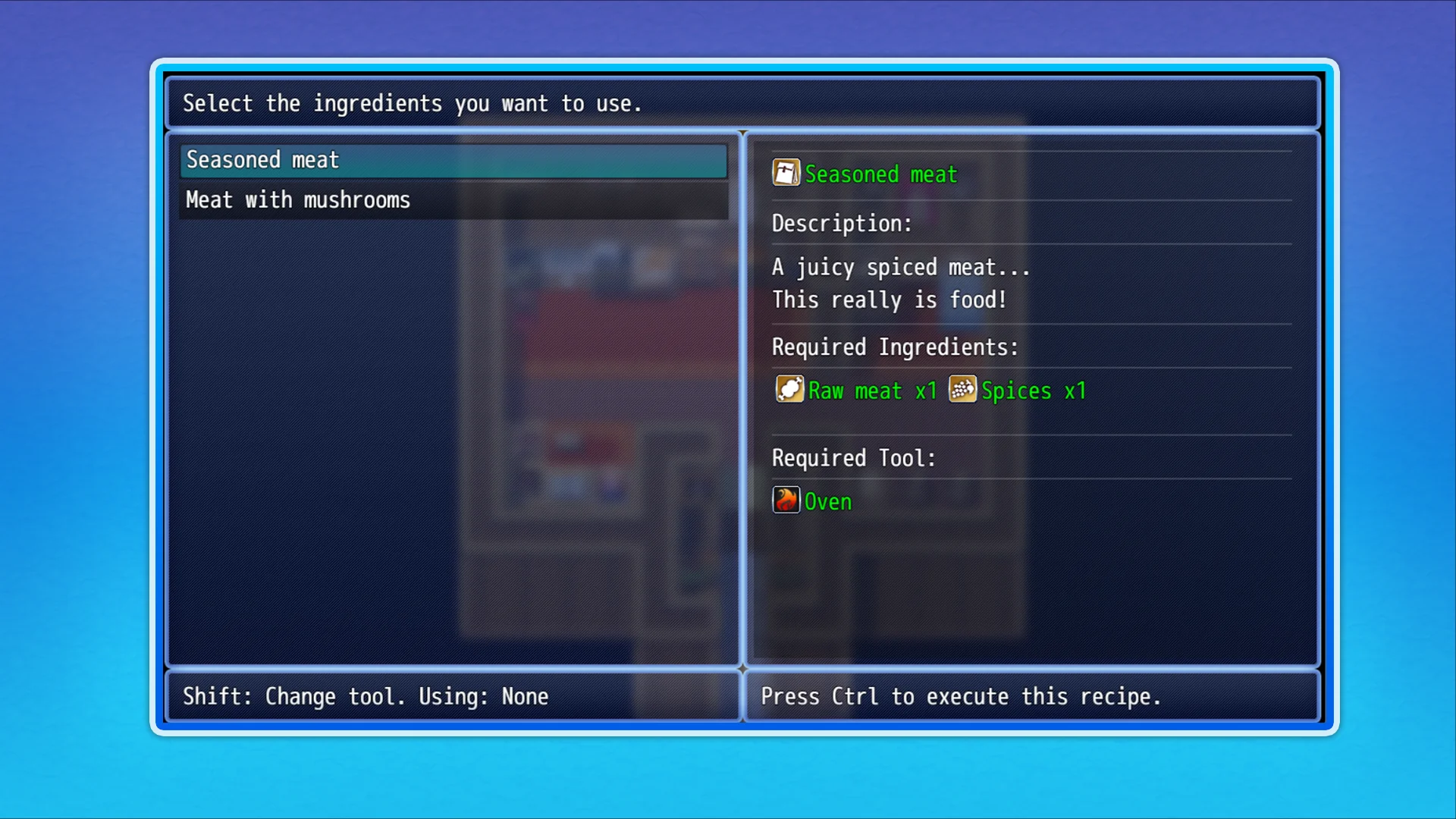 UNDERMAX - Simple Cooking System Plugin - RPG Maker MZ - Image 2
