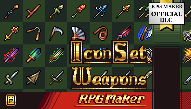 Weapons Icon Set - RPG MAKER UNITE