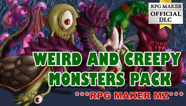 Weird and Creepy Monsters Pack - RPG Maker MZ